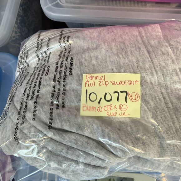 Puma Womens Gray Sporty Funnel Neck Full Zip Sweatshirt Jacket Long Sleeve Small - Picture 9 of 12